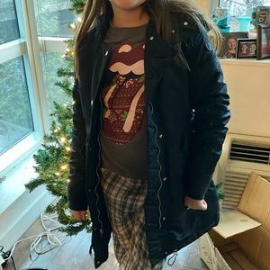 NWOT black coat